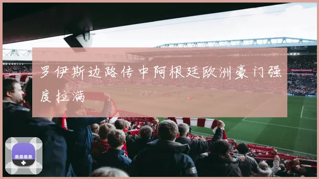罗伊斯边路传中阿根廷欧洲豪门强度拉满