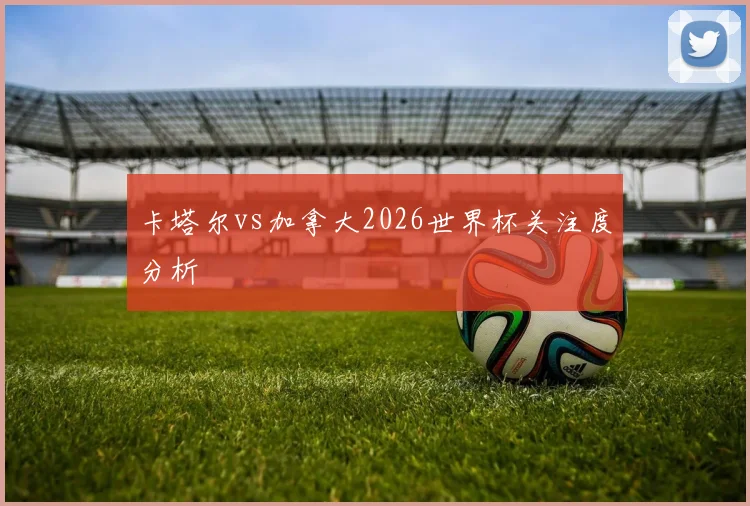 卡塔尔vs加拿大2026世界杯关注度分析